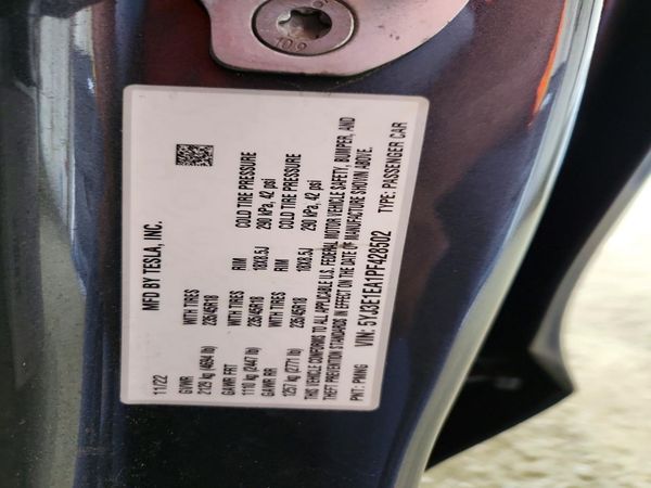 2023 TESLA MODEL 3