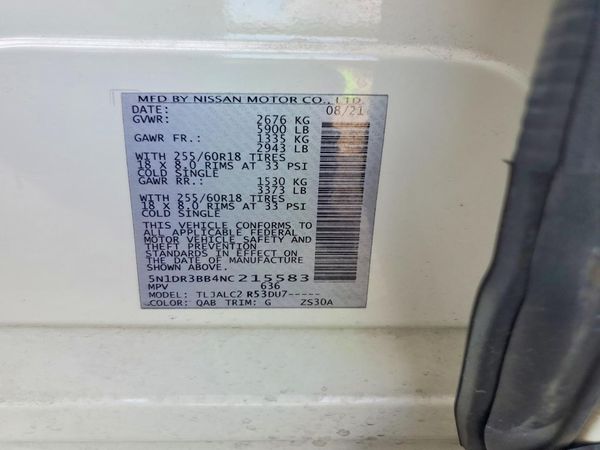 2022 NISSAN PATHFINDER