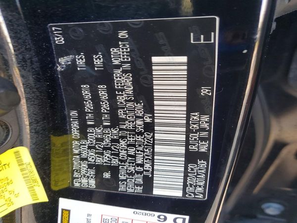 2017 LEXUS GX 460