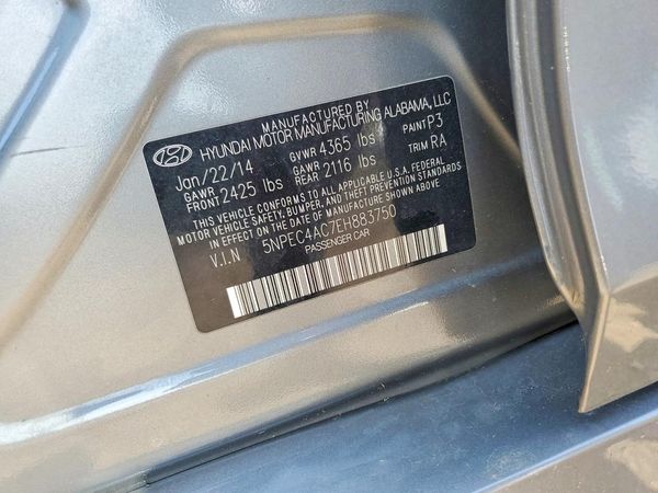 2014 HYUNDAI SONATA