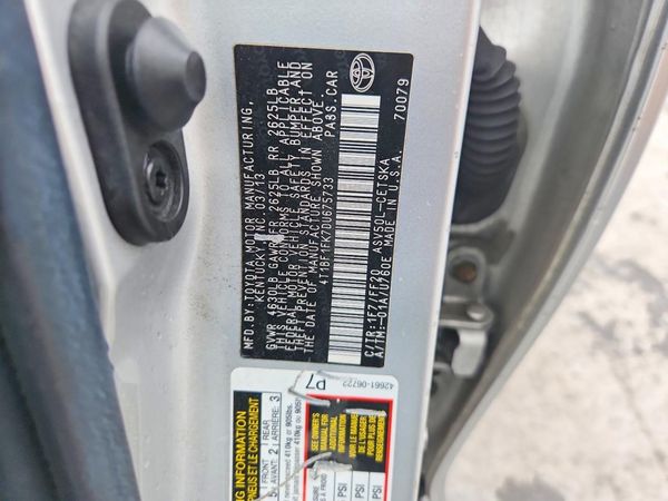 2013 TOYOTA CAMRY