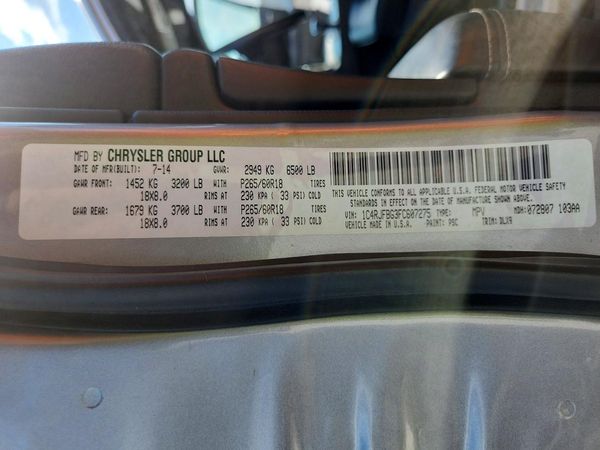 2015 JEEP GRAND CHEROKEE Limited — VINS