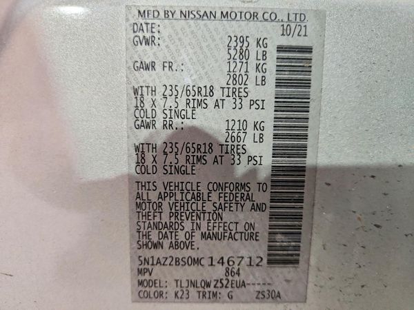 2021 NISSAN MURANO