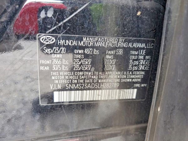 2020 HYUNDAI SANTA FE