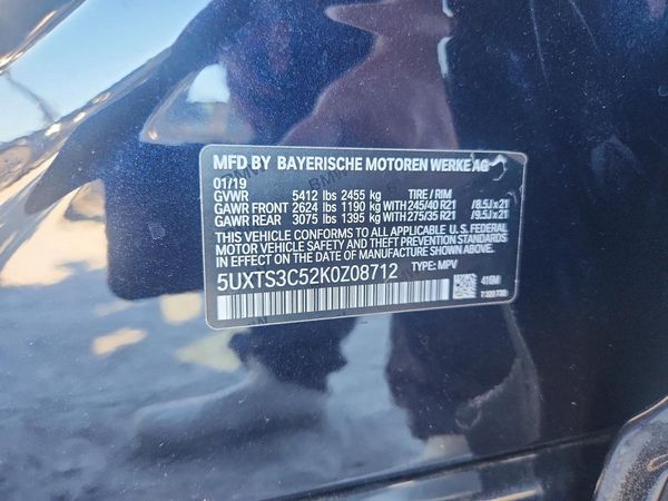2019 BMW X3