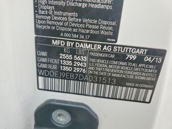 2013 MERCEDES-BENZ CL CL550 4-MATIC