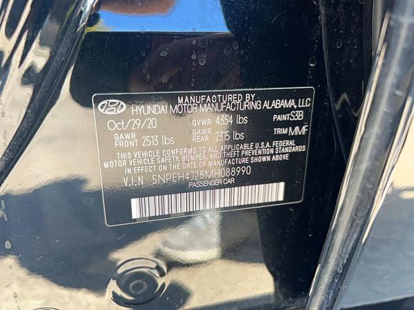 2021 HYUNDAI SONATA Limited