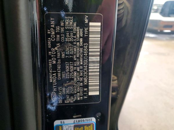 2016 HYUNDAI TUCSON