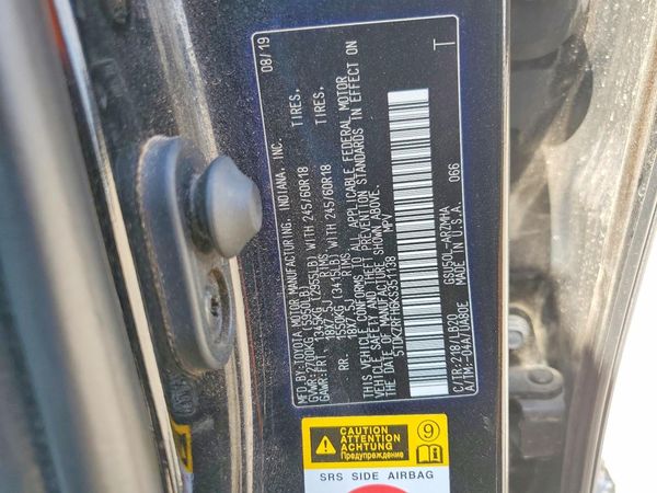 2019 TOYOTA HIGHLANDER