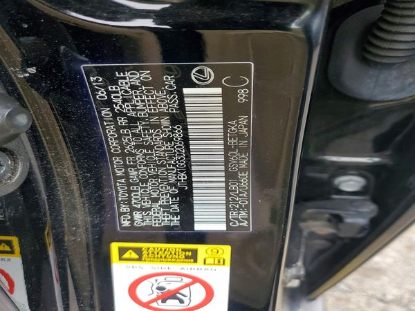 2013 LEXUS ES