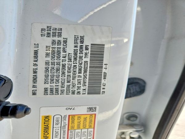 2021 HONDA PILOT