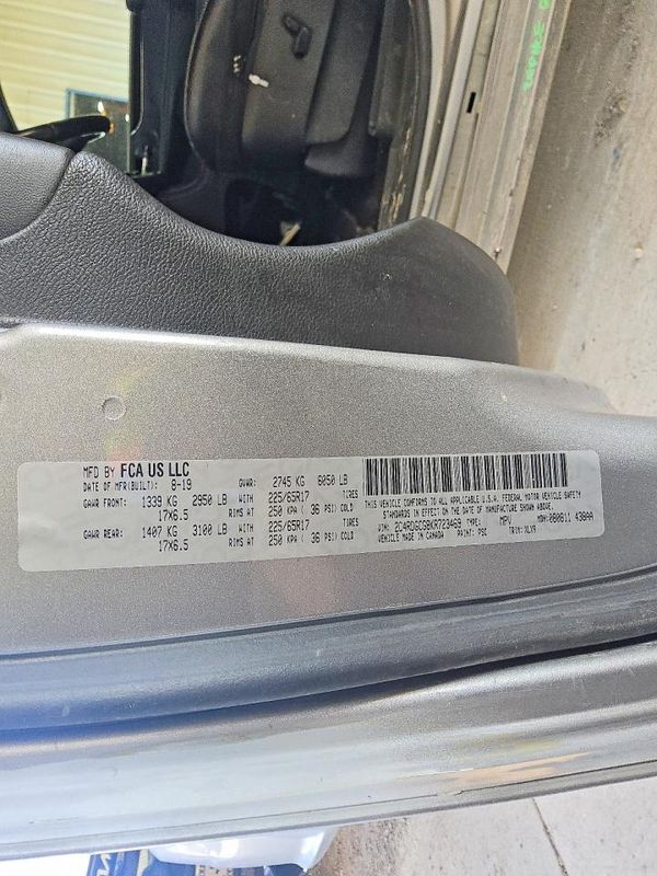 2019 DODGE CARAVAN SXT