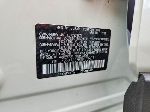 2024 SUBARU FORESTER Limited
