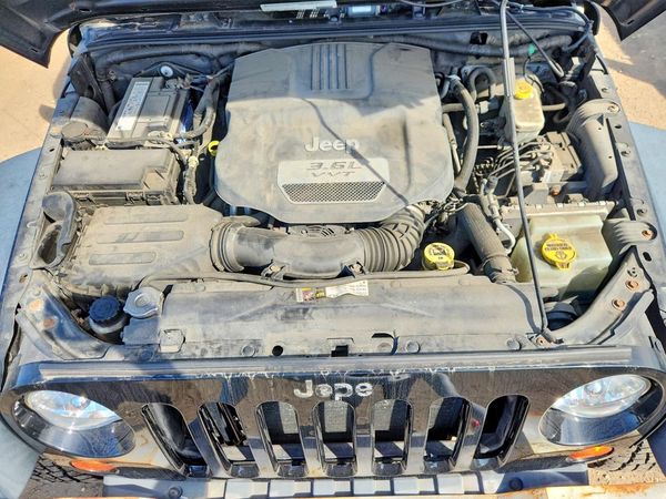 2012 JEEP WRANGLER Sport — Engine bay