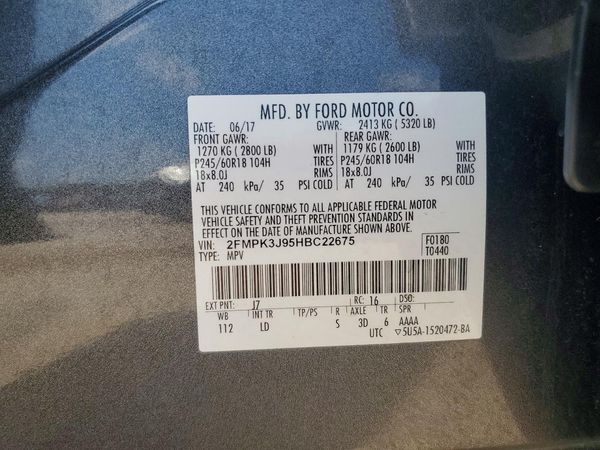 2017 FORD EDGE