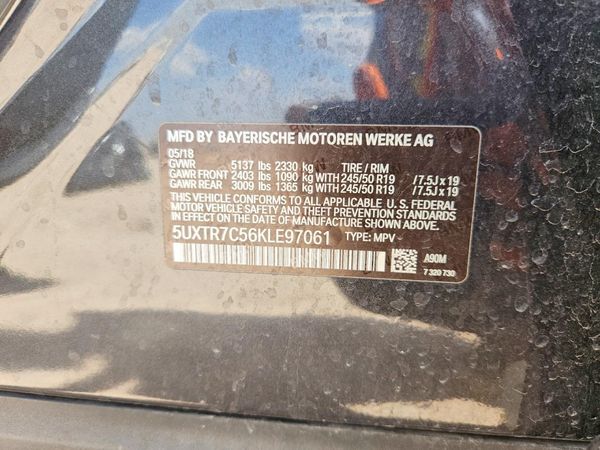 2019 BMW X3 sDrive30i