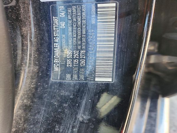 2019 MERCEDES-BENZ E