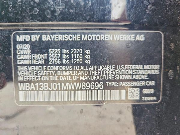 2021 BMW 530