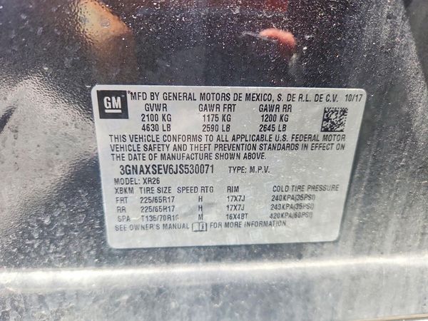 2018 CHEVROLET EQUINOX LT (1LT)