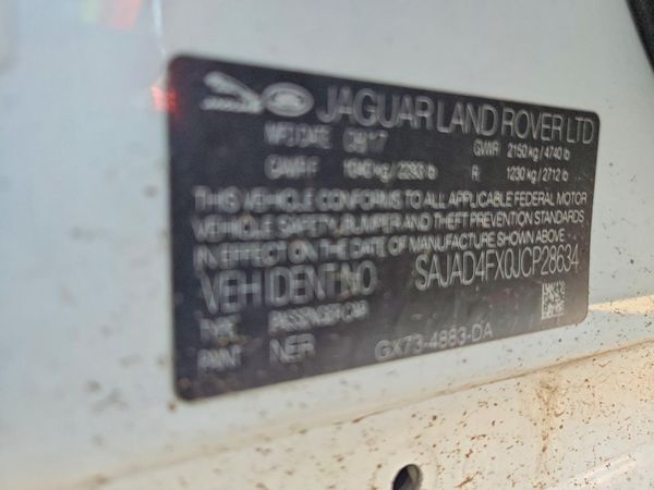2018 JAGUAR XE