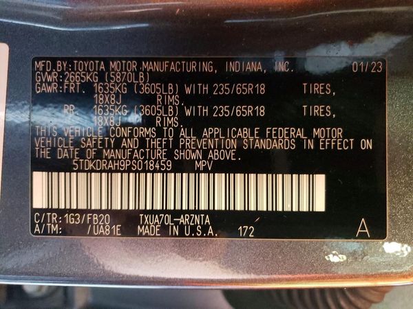 2023 TOYOTA HIGHLANDER