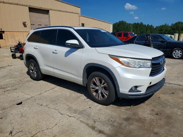 2014 TOYOTA HIGHLANDER Base/Hybrid — Passenger 3/4