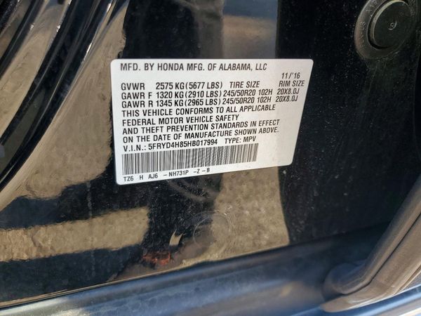 2017 ACURA MDX SH-AWD (Advance)