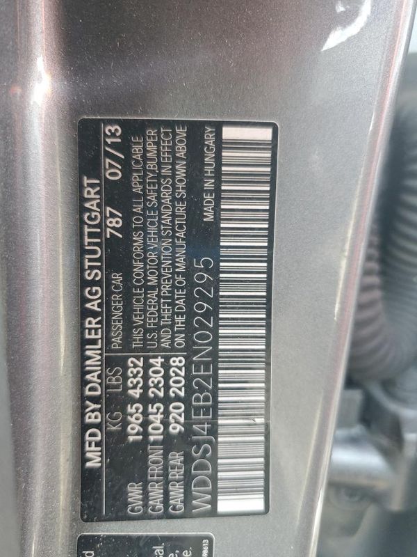 2014 MERCEDES-BENZ CLA