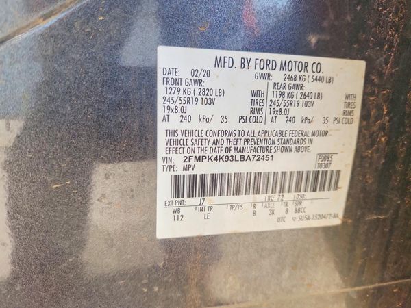2020 FORD EDGE