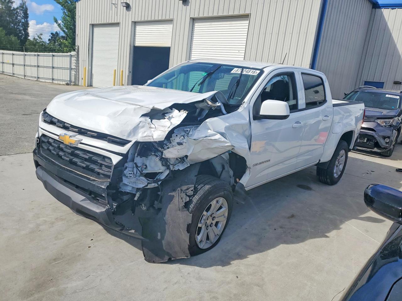 2022 CHEVROLET COLORADO LT — Front 3/4