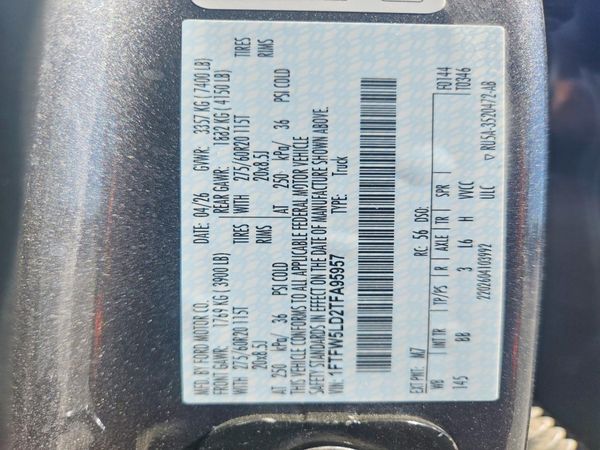 2026 FORD F150
