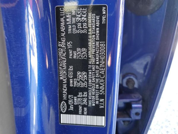 2022 HYUNDAI TUCSON SEL Convenience Pkg