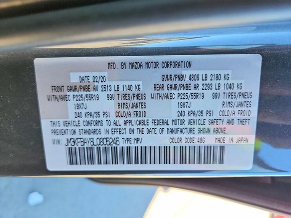 2020 MAZDA CX-5 Grand Touring Reserve