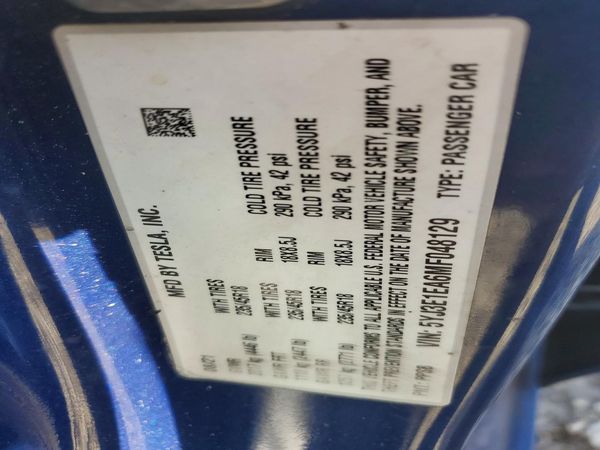 2021 TESLA MODEL 3