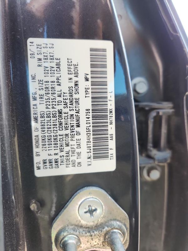 2015 ACURA RDX