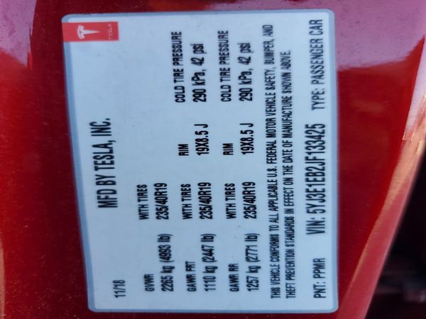 2018 TESLA MODEL 3