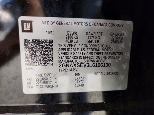 2020 CHEVROLET EQUINOX LS