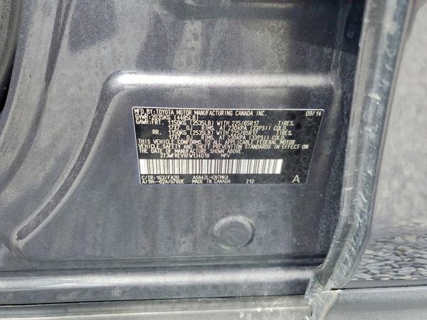 2015 TOYOTA RAV4 XLE (M Grade)