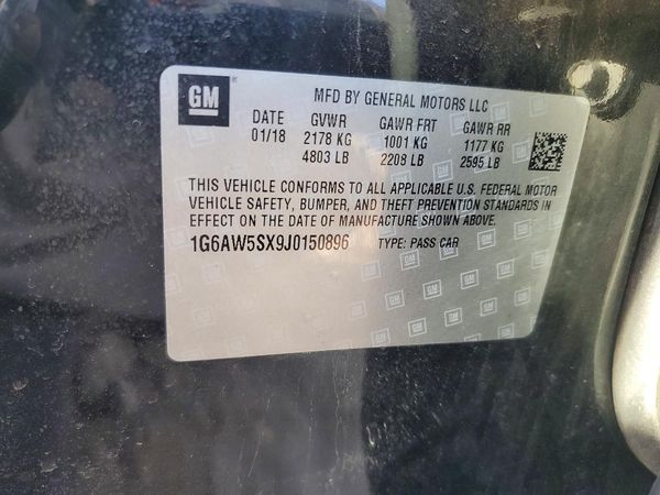 2018 CADILLAC CTS