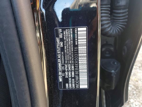 2019 MERCEDES-BENZ C