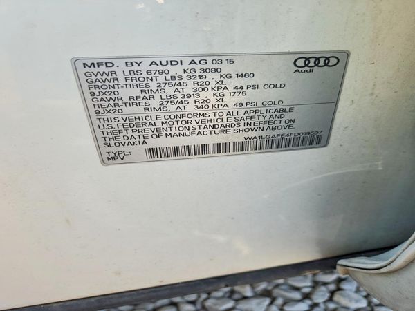 2015 AUDI Q7 Premium Plus