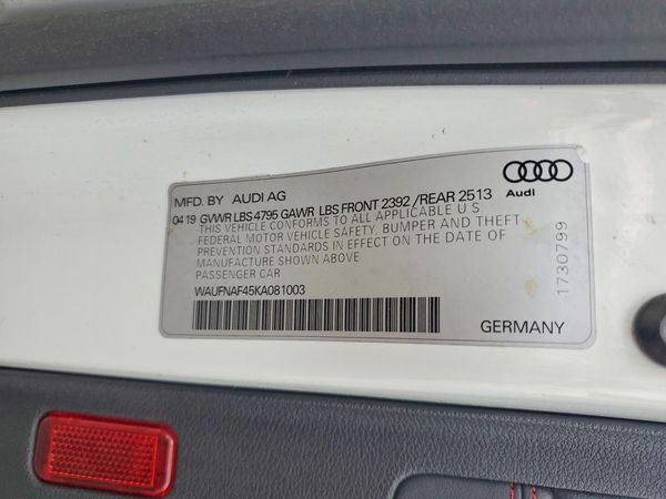 2019 AUDI A4