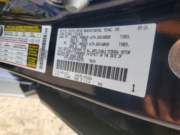 2026 TOYOTA TUNDRA
