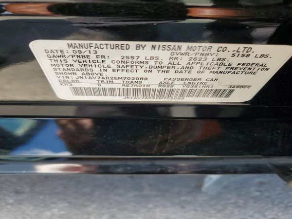 2014 INFINITI Q50