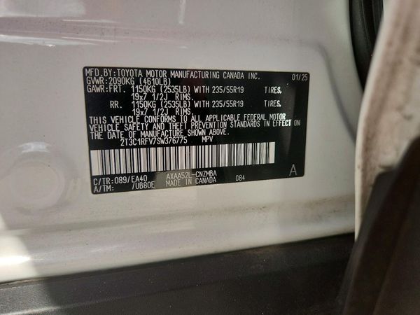 2025 TOYOTA RAV4