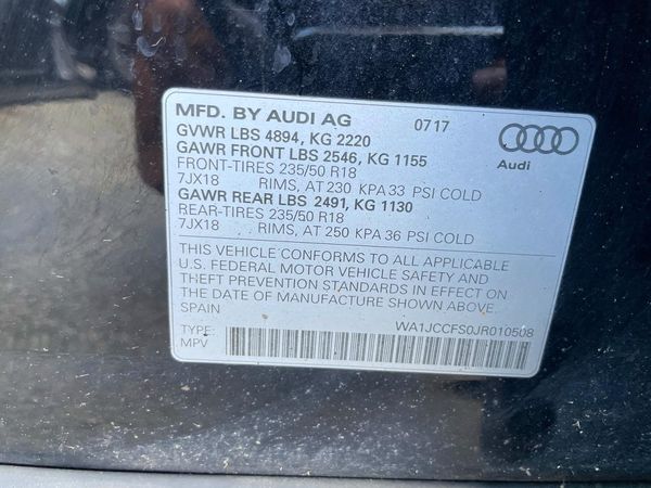 2018 AUDI Q3