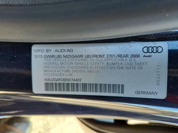 2014 AUDI A7 quattro Prestige
