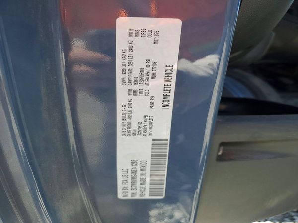 2022 RAM PROMASTER 3500 — VINS