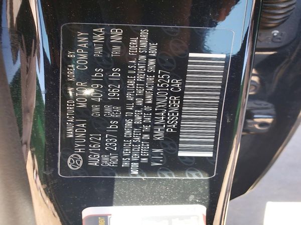 2022 HYUNDAI ELANTRA