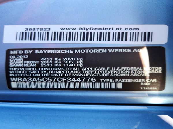 2012 BMW 328